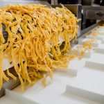 Pasteurisierung und Konservierung von frischer Pasta